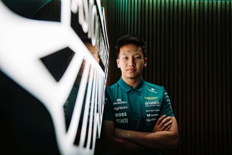 Aston Martin apuesta por una joya china para acompañar a Mari Boya en su academia #F1 #FVDigital