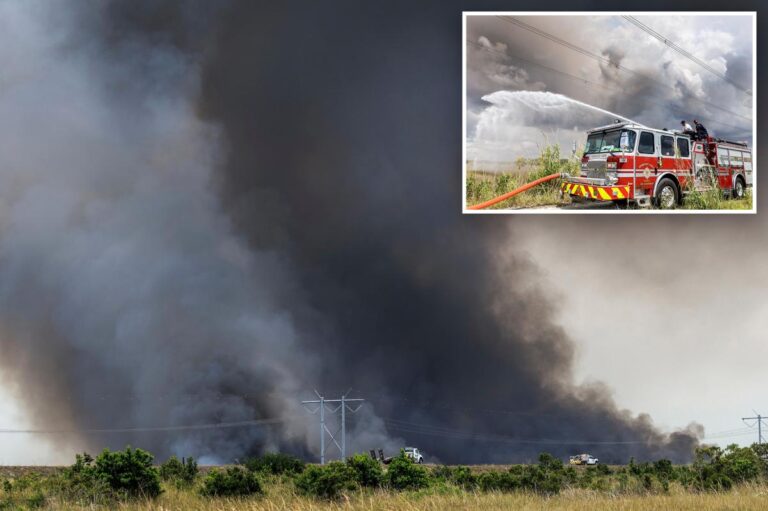 Incendio forestal en los Everglades quema más de 11 mil acres cerca de Miami