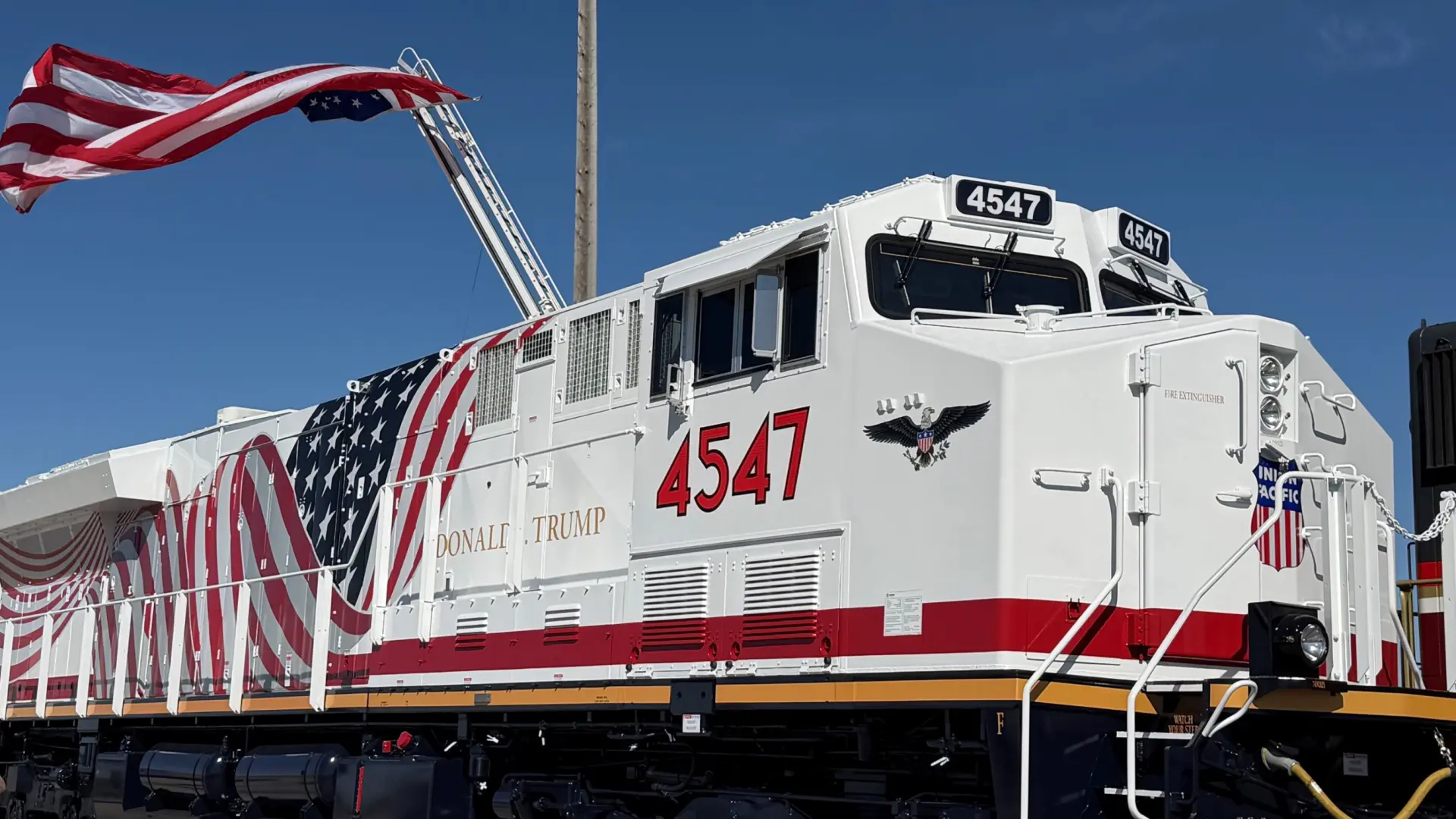 #Mundo:El tren conmemorativo dedicado a Trump por el 250 aniversario de EEUU desata una oleada de críticas #FVDigital
