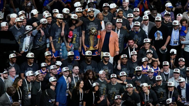NY adelanta los preparativos para el desfile de los Knicks